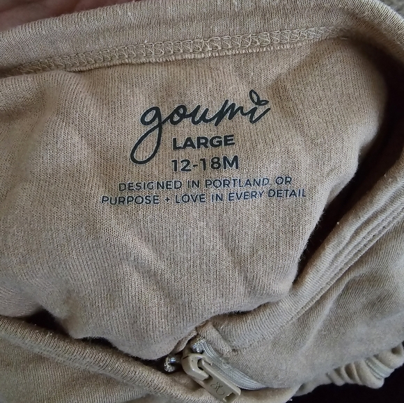 GOUMIKIDS slumber sleepbag - sandstone - Picture 3 of 3